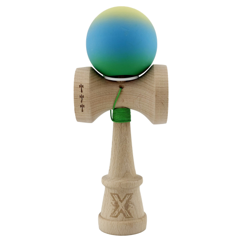 kendama profesionala cu cupe mari lemn natural [1]
