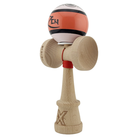 kendama profesionala cu cupe mari King Size V3 lemn coral [1]