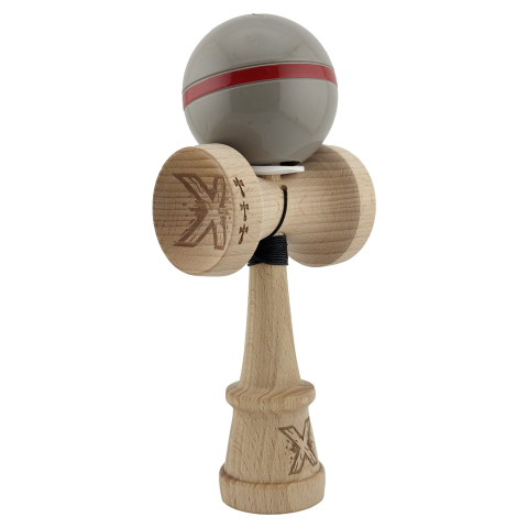 Kendama - kendama profesionala lemn cupe mari ata flexibila gri