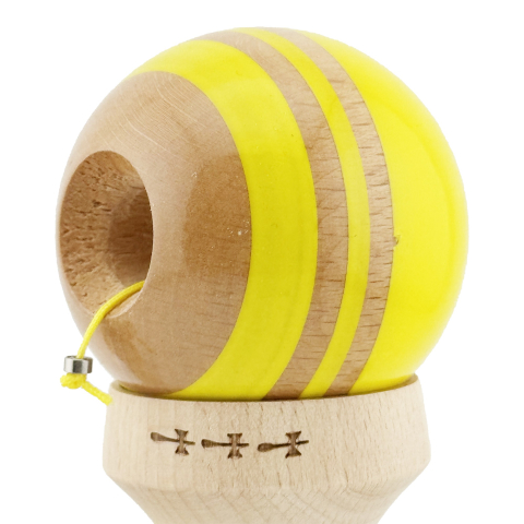 kendama profesionala king size v3 cu cupe mari din lemn [5]