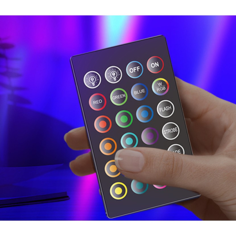 lampa de birou rgb colorat telecomanda 24 taste [1]