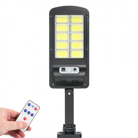 Iluminare acasa sau pe drum - Lampa Solara LED Exterior cu Senzor si Telecomanda – 119 LED