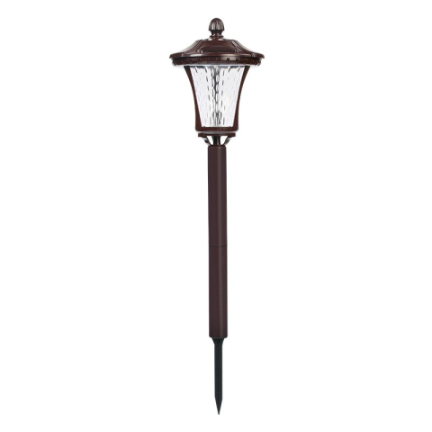 Lampa solara cu prindere in pamant, model Felinar, lumina alba rece, inaltime 67.5 cm [1]