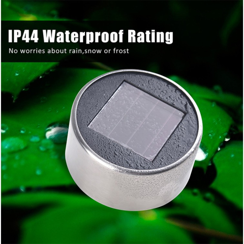 Lampa solara decorativa pentru gradina, LED alb rece, plastic, 36.5 cm [1]