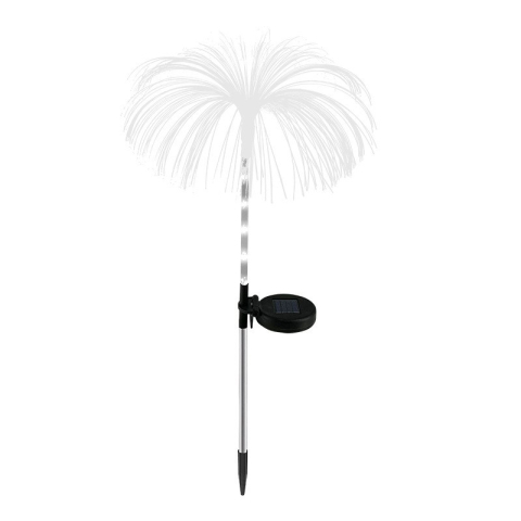 Casa & Gradina - Lampa solara LED tip meduza, inaltime 90 cm, senzor lumina, plastic ABS