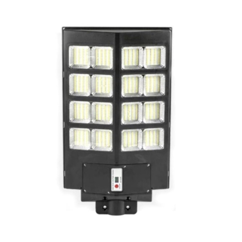 Casa & Gradina - Lampa solara stradala, 400W, senzor miscare si lumina, ABS, negru