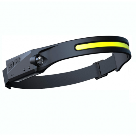 Noutati - Lanterna Frontala LED Reincarcabila cu Banda Reglabila si USB – Outdoor