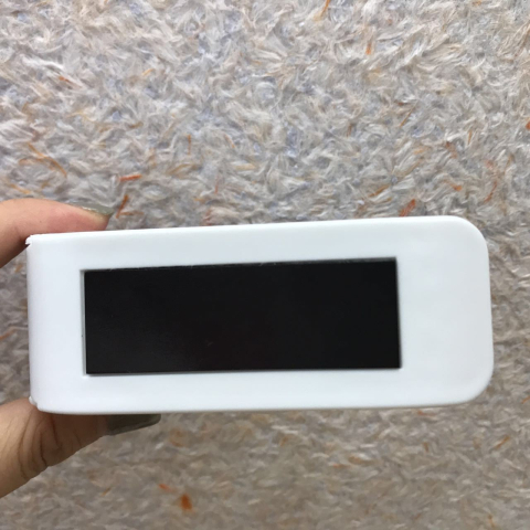Mini aparat de sigilat pungi, portabil cu baterii, etansare prin caldura, spate magnetic, alb [4]