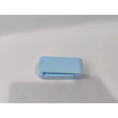 Mini aparat de sigilat pungi, portabil cu baterii, etansare prin caldura, spate magnetic, albastru [5]