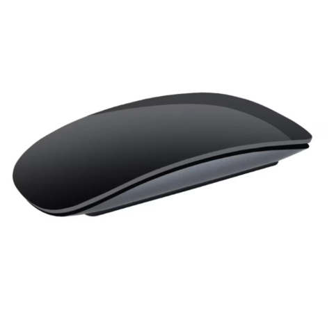 Accesorii Telefon - Mouse wireless cu gesturi, Bluetooth si 2.4GHz, reincarcabil USB, silentios, negru