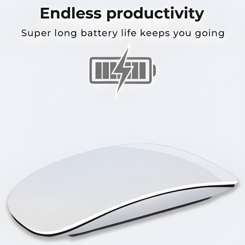 Mouse wireless cu gesturi, dual Bluetooth si 2.4GHz, silentios, reincarcabil USB [2]