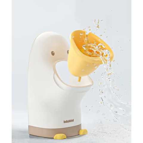 Olita tip pisoar pentru copii, design ratusca, portabila, 23.3 x 24 x 43 cm [2]