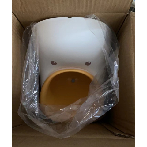 Olita tip pisoar pentru copii, design ratusca, portabila, 23.3 x 24 x 43 cm [1]