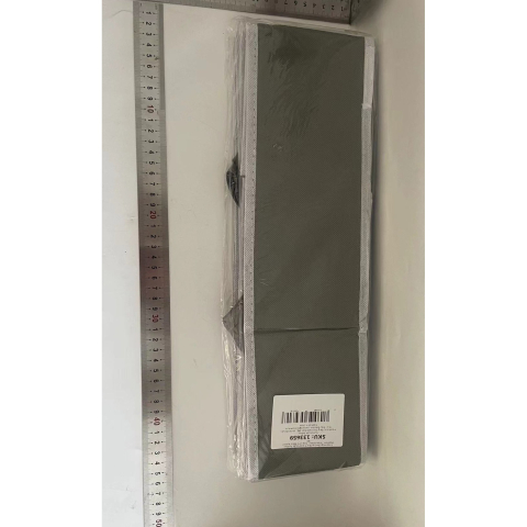 Pachet 1+1 Organizator pentru Sertar, set 6 piese, pliabil, din tesatura gri/alb [2]