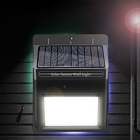 Pachet 3+1 Lampa Solara cu Senzor de Miscare, 20 LED, Montaj pe Perete [4]