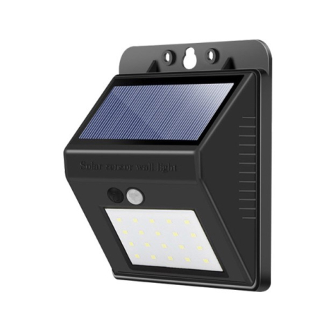 Iluminat Exterior - Pachet 3+1 Lampa Solara cu Senzor de Miscare, 20 LED, Montaj pe Perete