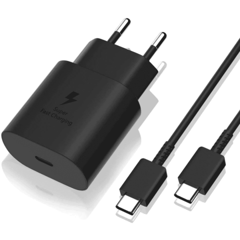 Smart Home & Gadget-uri - incarcator 25w cu cablu usb-c negru fast charging