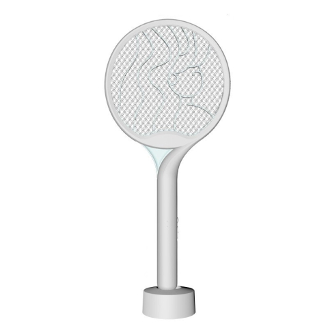 Casa & Gradina - Paleta electrica pentru tantari si muste, reincarcabila USB, 2600V, plastic, gri