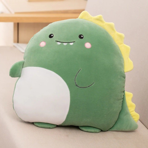 patura 2in1 pat canapea model dinozaur verde [1]