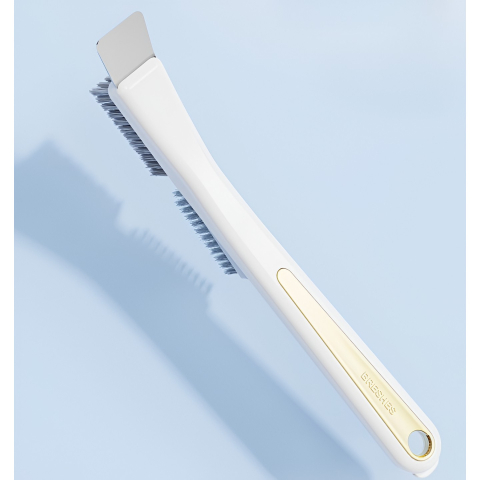 Perie de sarma pentru bucatarie, set doua bucati, maner lung ergonomic, peri din otel [12]