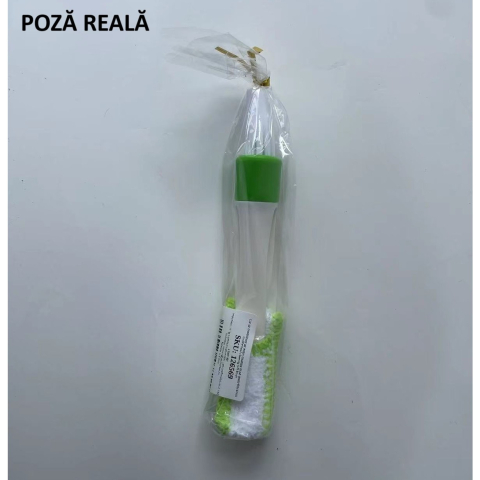 Perie multifunctionala curatare ventilatie auto, doua capete, microfibra moale, 16.25 cm [10]