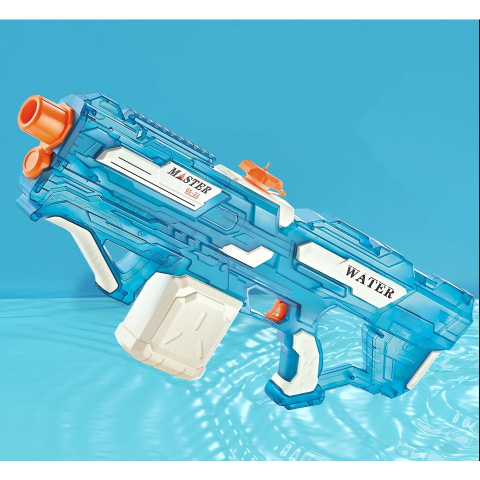 Pistol cu apa electric, rezervor 650 ml, incarcare USB, albastru [1]