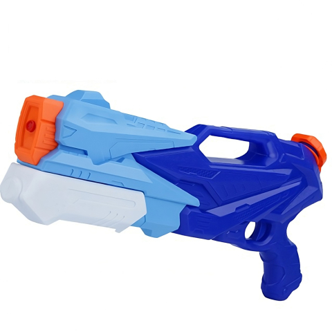 Copii & Jucarii - Pistol cu apa pentru copii, 3 duze, rezervor 770 ml, albastru