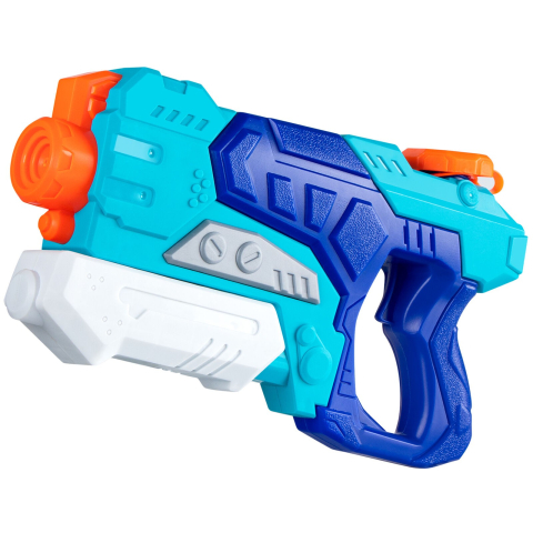 Copii & Jucarii - Pistol cu apa pentru copii, rezervor 500 ml, plastic, albastru