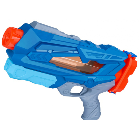 Jocuri de Indemanare - Pistol cu apa pentru copii, rezervor 600 ml, design quick fill, plastic albastru