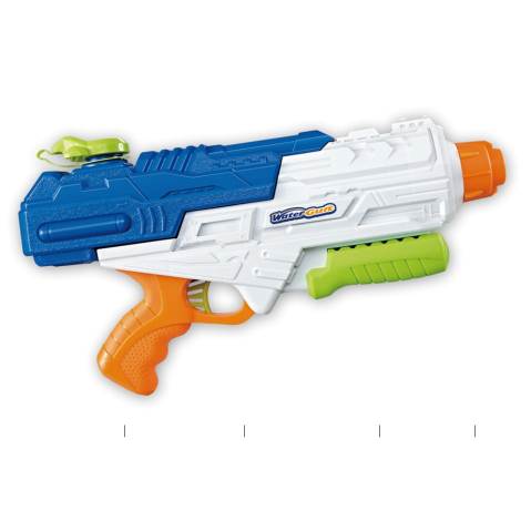 Copii & Jucarii - Pistol cu apa pentru copii, rezervor mare, plastic multicolor, 1250 ml