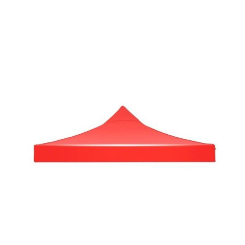 Outdoor & Camping - Prelata pentru acoperis cort pavilion, 3 x 6 m, oxford 700D, rosie