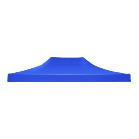 Outdoor & Camping - Prelata pentru cort tip pavilion, invelis impermeabil, tesatura oxford 600D, albastru, 4.3 x 2.9 m