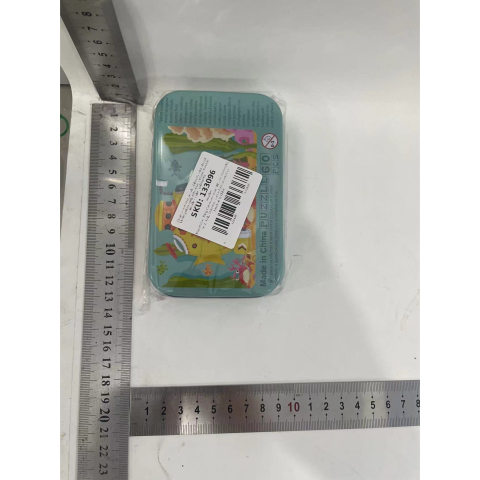 Puzzle din lemn, 60 piese, model submarin, cutie metalica, multicolor [7]