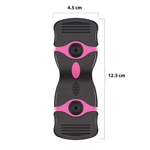 Racleta multifunctionala pentru curatare, cu lame interschimbabile, maner ergonomic, roz [2]