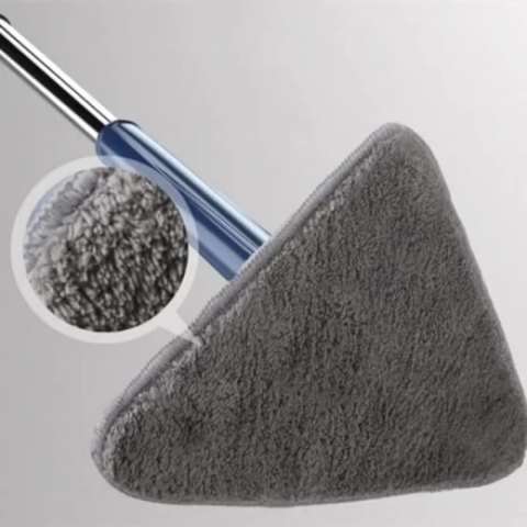 Rezerve mop triunghiular din microfibră, lavete de schimb, compatibile cu mop rotativ 360°, curățare - ETT10064 [2]
