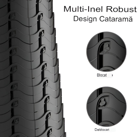 scaun telescopic pliabil camping pescuit plastic negru [3]