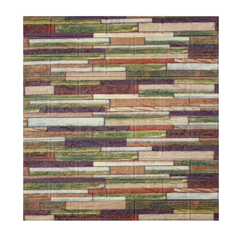 Casa & Gradina - Set 10 placi tapet 3D, model caramida, autoadeziv, polietilena 3 mm