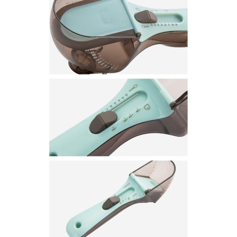 set 2 cupe gradate bucatarie volum ajustabil albastru [6]