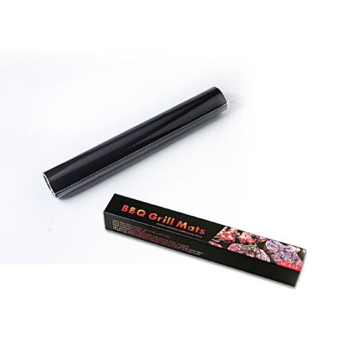 Set 4 folii antiaderente pentru gratar si cuptor, dimensiune 40x33 cm, culoare negru [6]
