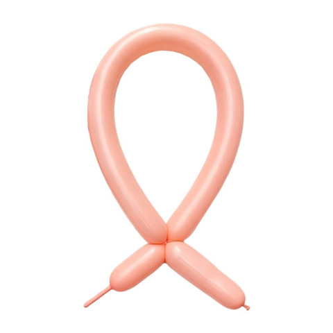 Produse utile sub 50 RON - Set 50 baloane modelaj, model standard, latex portocaliu, 30 cm lungime