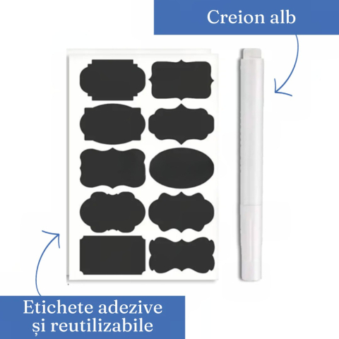 set 7 recipiente organizare alimente plastic dur transparent [3]