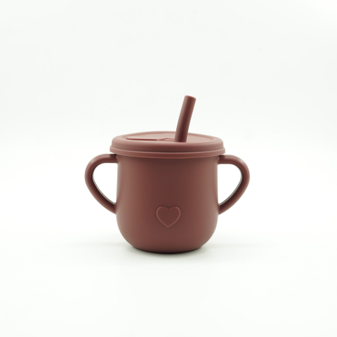 set 8 piese hranire bebelusi silicon maro [3]