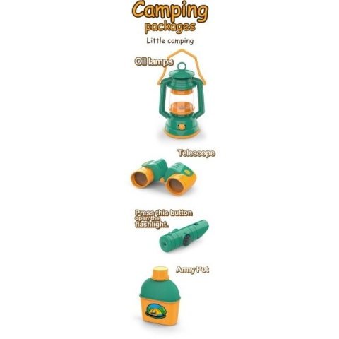 set camping copii cort accesorii multicolor [1]