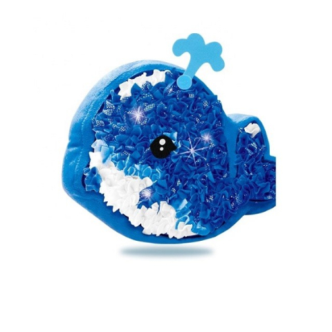 Seturi Creative si DIY - Set creatie perna pentru copii, model Delfin, tesatura moale, culori stralucitoare