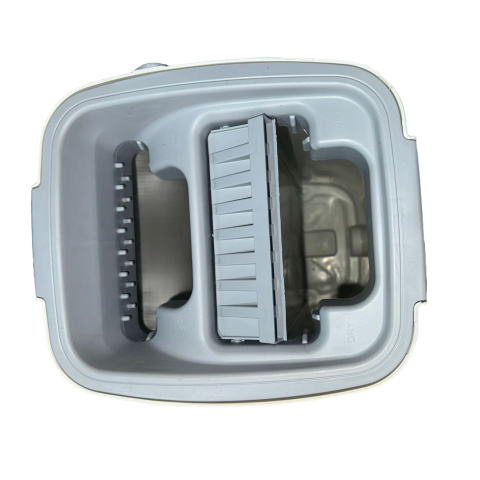 set curatenie mop galeata rotire 360 grade 5.7 l albastru alb [6]