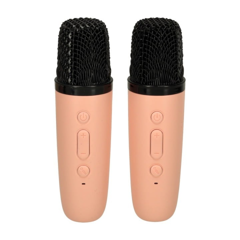 Set Karaoke Copii cu Boxa LED si 2 Microfoane – Joaca Muzicala si Distractie [4]