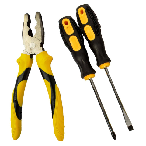 Unelte pentru Uz Casnic - set surubelnite cap magnetic si patent crom vanadiu