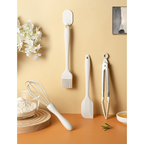 set 6 ustensile bucatarie silicon inox alb ivory [1]