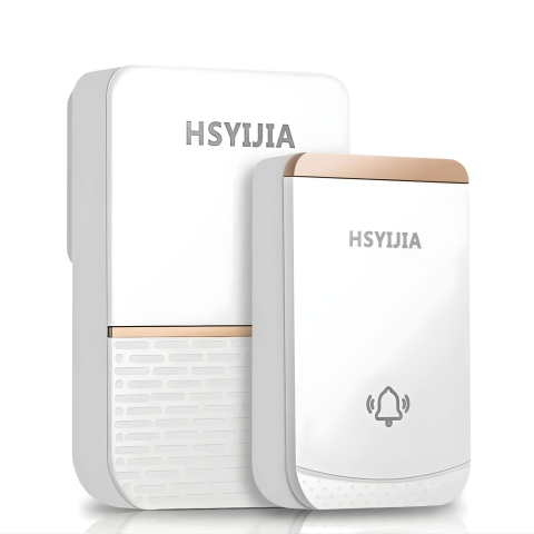 Sonerie wireless cu 2 receptoare, 38 melodii, volum reglabil, rezistenta la stropi [1]