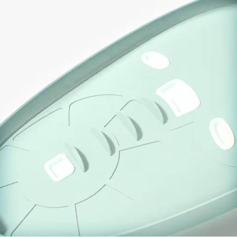 suport baie bebelusi reglabil ventuze antiderapante alb [1]